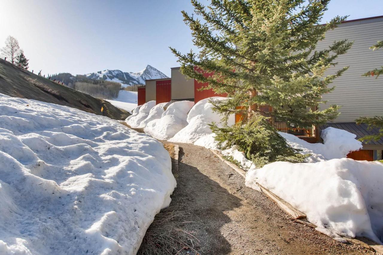 Ski-In Ski-Out Studio Private Balcony & Fireplace Condo Crested Butte Extérieur photo