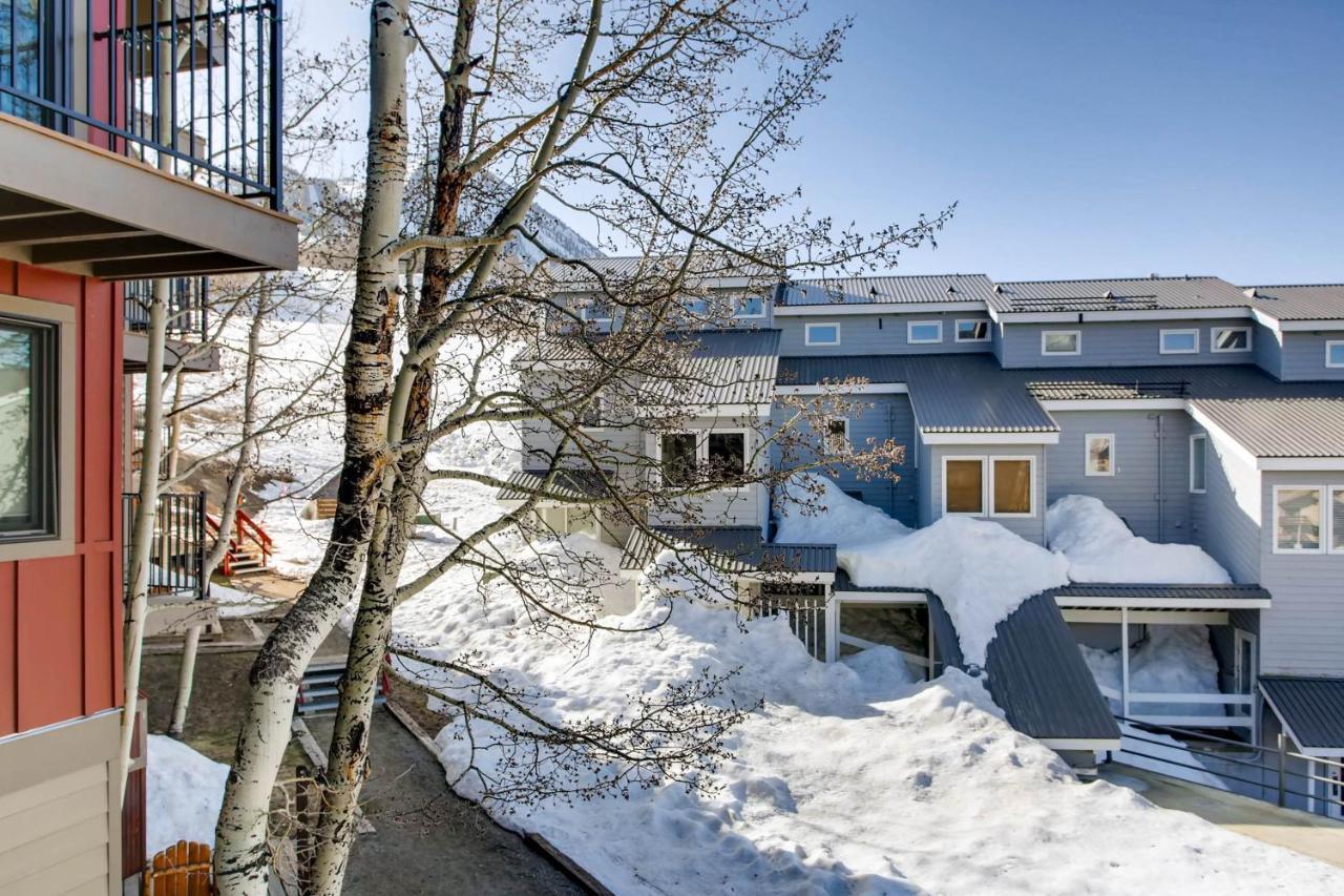 Ski-In Ski-Out Studio Private Balcony & Fireplace Condo Crested Butte Extérieur photo